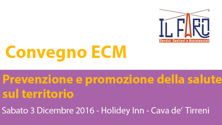Convegno ECM – Prevenzione e promozione della salute sul territorio